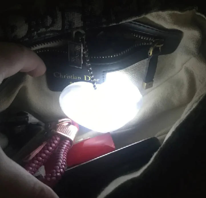 HaloHeart™ – Motion-Activated LED Bag Light