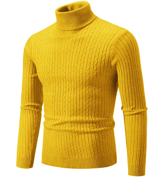 High Collar Pullover Sweater