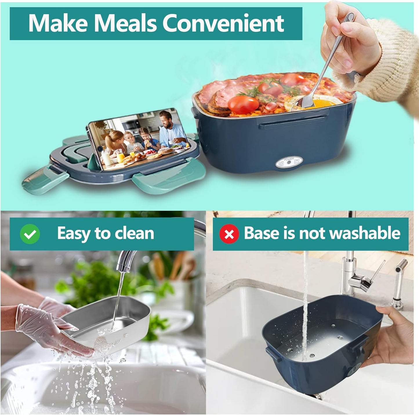 HeatBoxx™ – Smart Electric Lunchbox for Daily Use