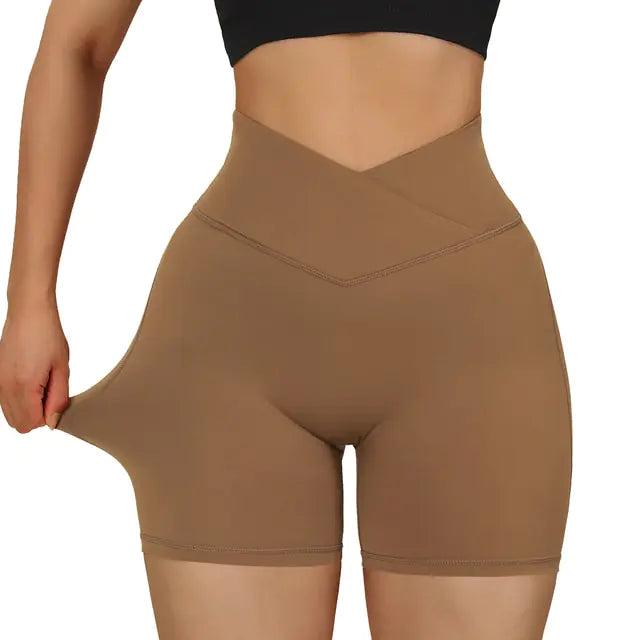 High Waist Yoga Shorts