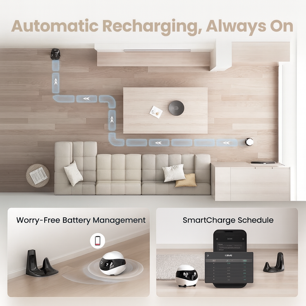SmartBot™- Intelligent Patrol Camera for Worry-Free Security