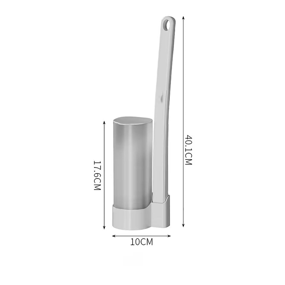 FreshSwipe™ – Disposable Toilet Brush Set with Flushable Cleaning Heads