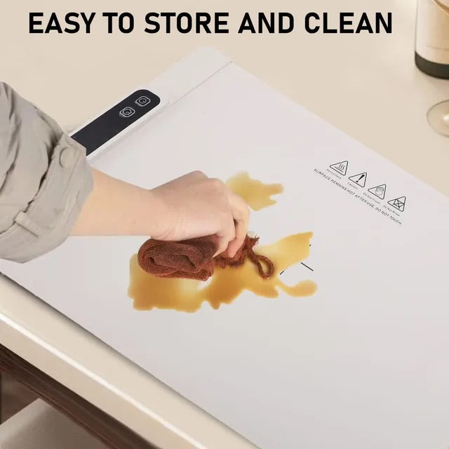 HeatNest™ – Adjustable Heat Tray for Everyday Dining & Hosting