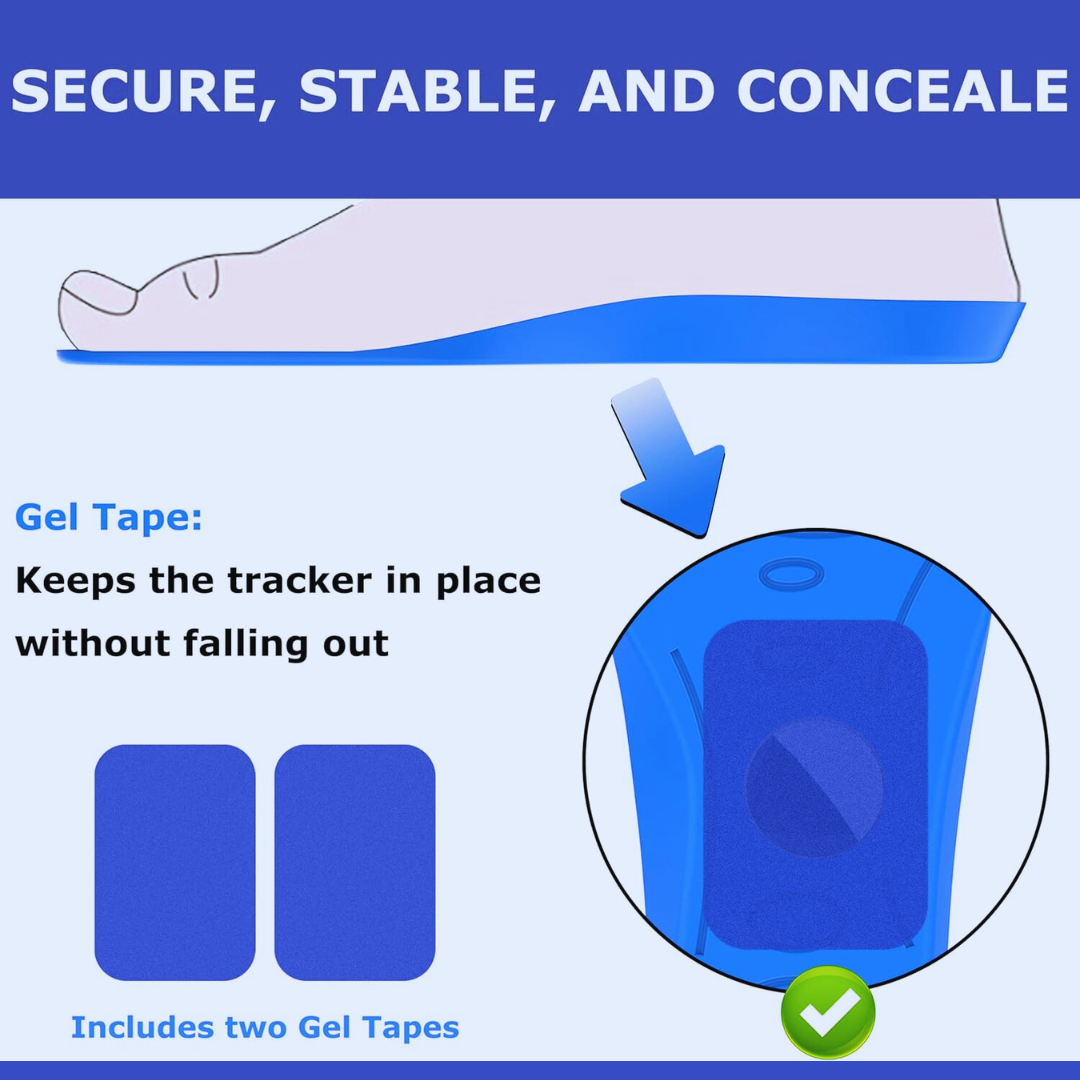 StepSecure™ – AirTag-Compatible Insoles for Kids’ Shoes with Built-In Tracking Slot