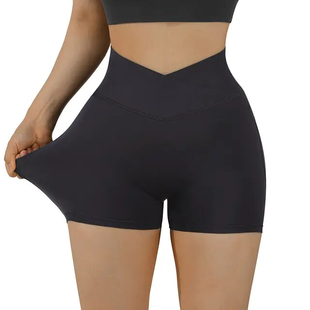 High Waist Yoga Shorts