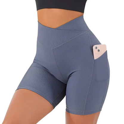 High Waist Yoga Shorts
