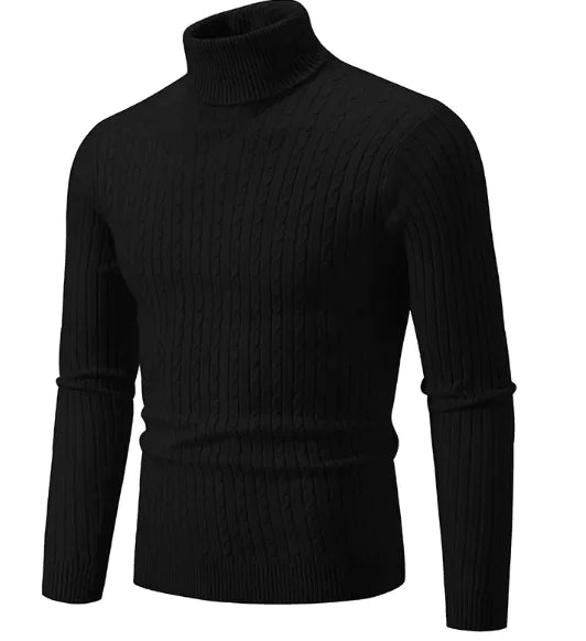 High Collar Pullover Sweater