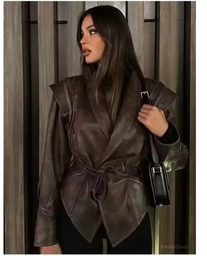 Leather Biker Jacket