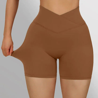 High Waist Yoga Shorts