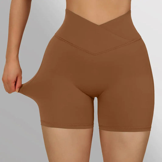 High Waist Yoga Shorts
