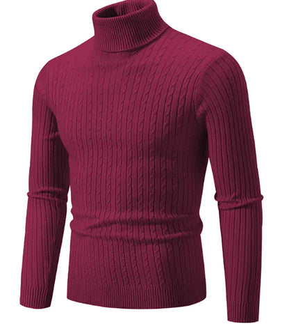 High Collar Pullover Sweater