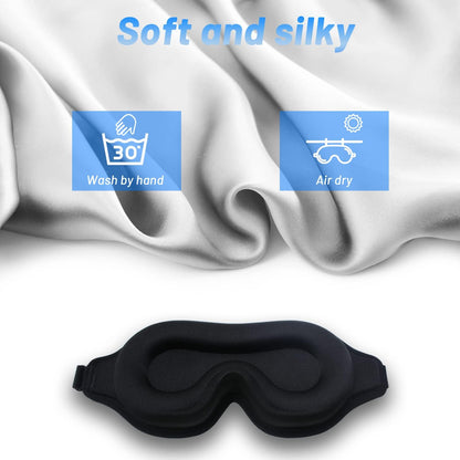 DreamShade™ – 3D Contour Eye Mask for Light-Blocking Comfort & Deeper Sleep