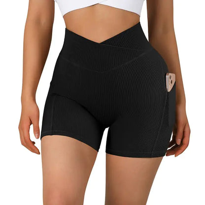 High Waist Yoga Shorts