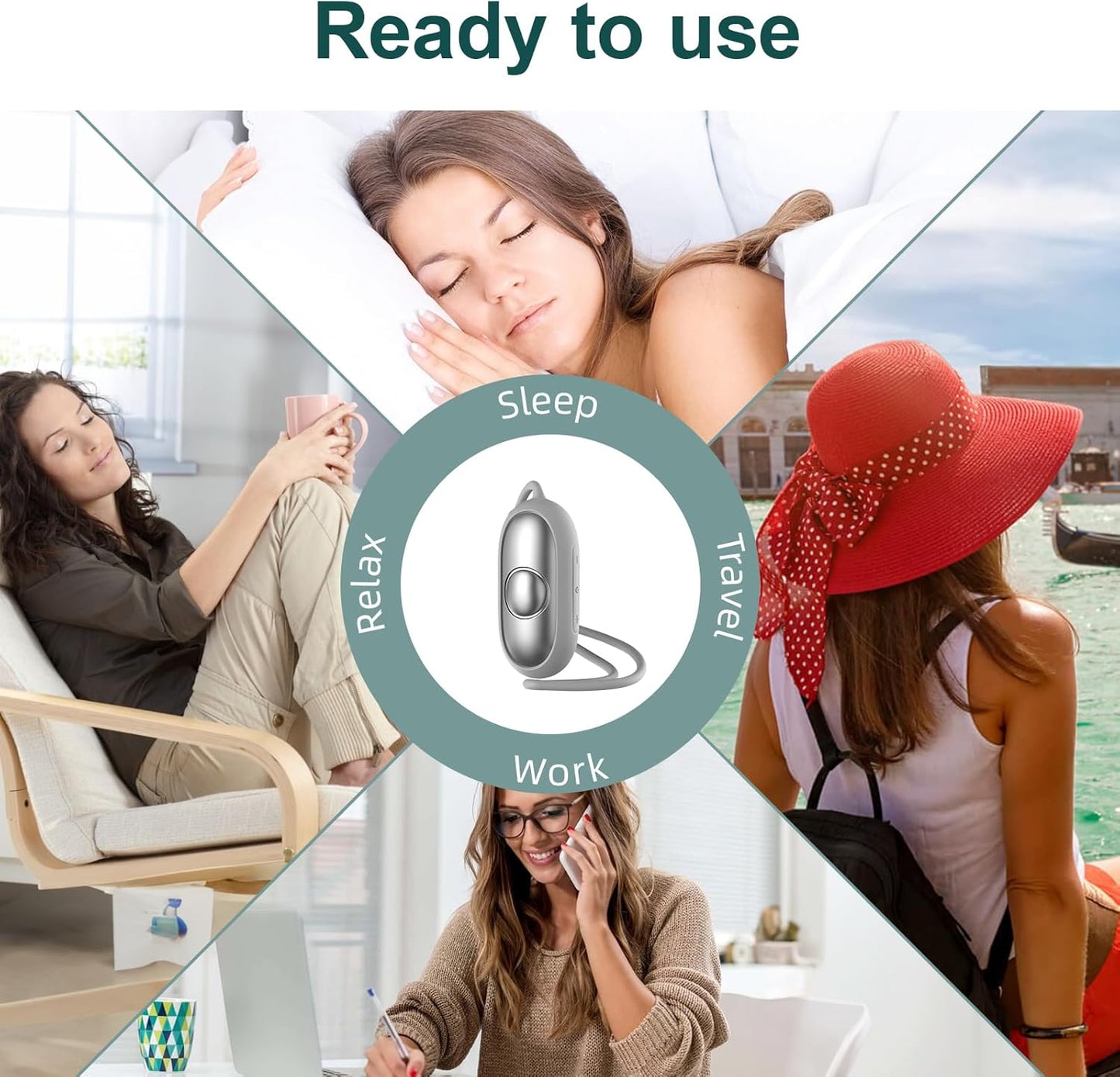CalmPulse™ – Handheld Natural Sleep & Anxiety Companion