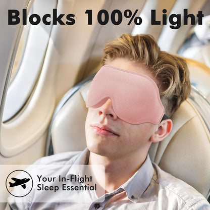 DreamShade™ – 3D Contour Eye Mask for Light-Blocking Comfort & Deeper Sleep