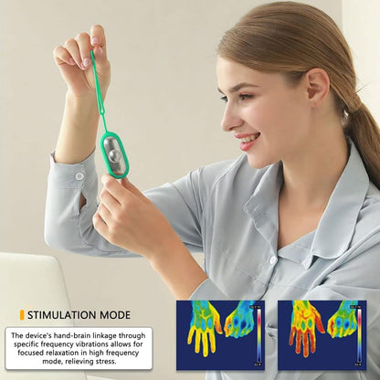 CalmPulse™ – Handheld Natural Sleep & Anxiety Companion