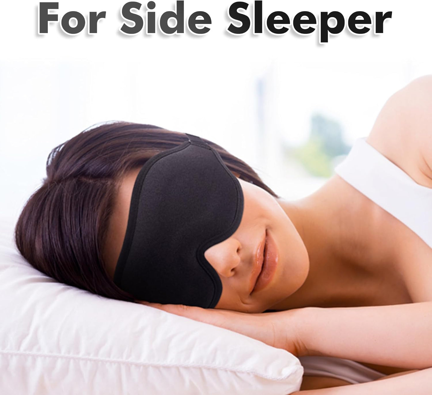 DreamShade™ – 3D Contour Eye Mask for Light-Blocking Comfort & Deeper Sleep