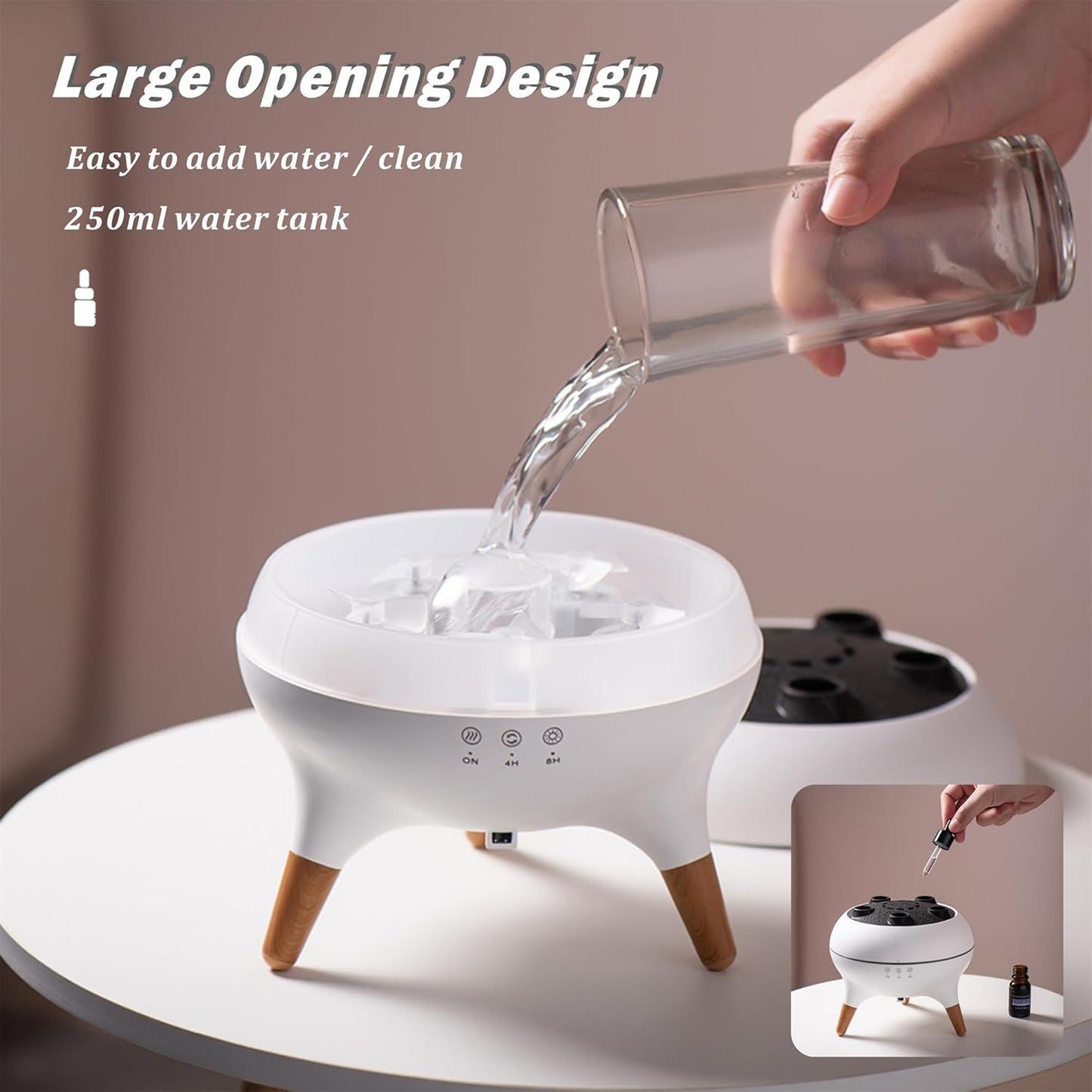 MistAura™ – Ultrasonic Cool Mist Humidifier for Air & Ambience