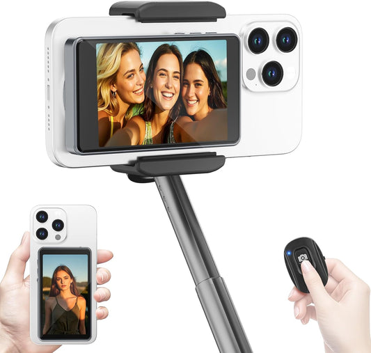 SnapMirror™ – Magnetic Dual-Screen Selfie Display