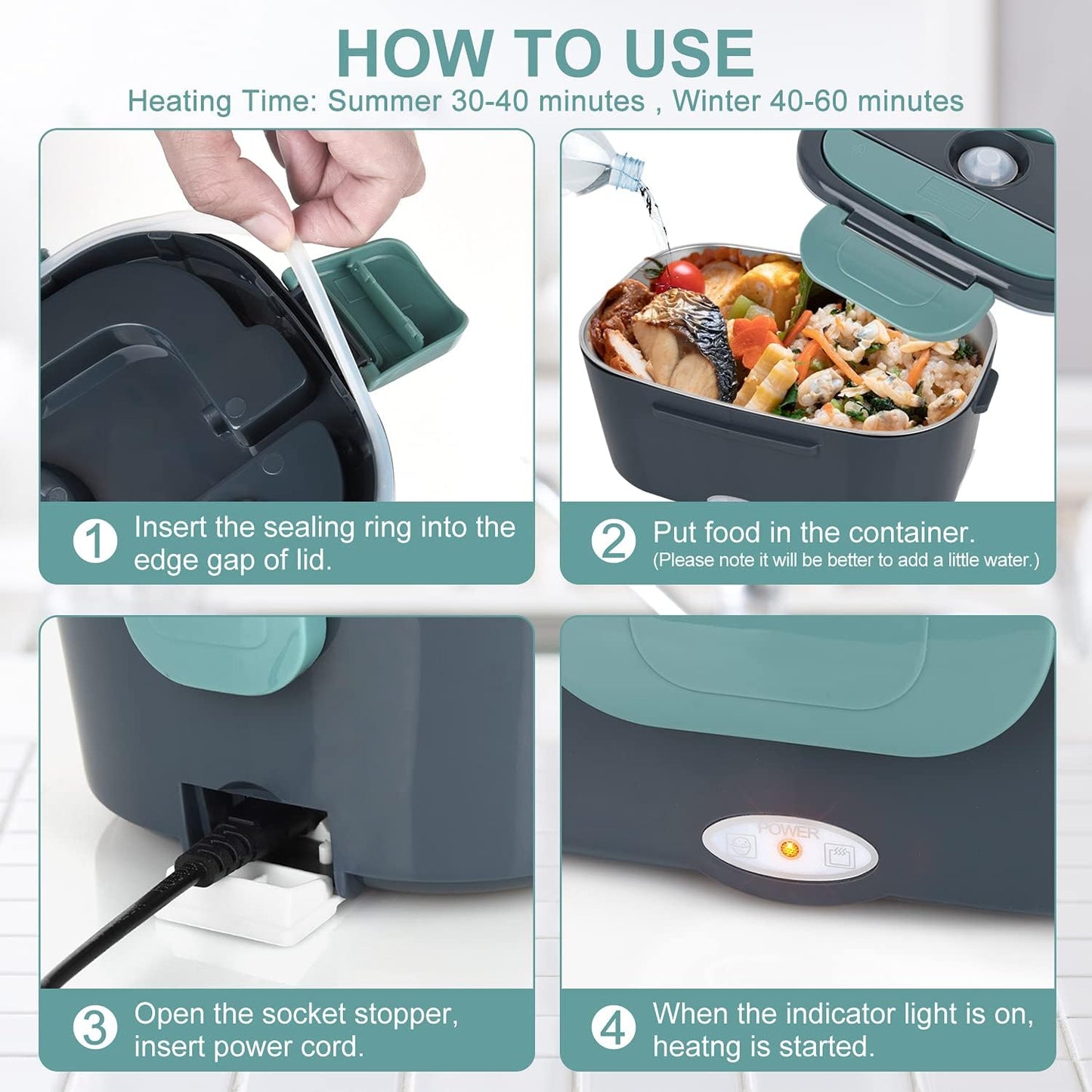 HeatBoxx™ – Smart Electric Lunchbox for Daily Use
