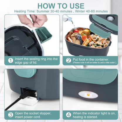 HeatBoxx™ – Smart Electric Lunchbox for Daily Use