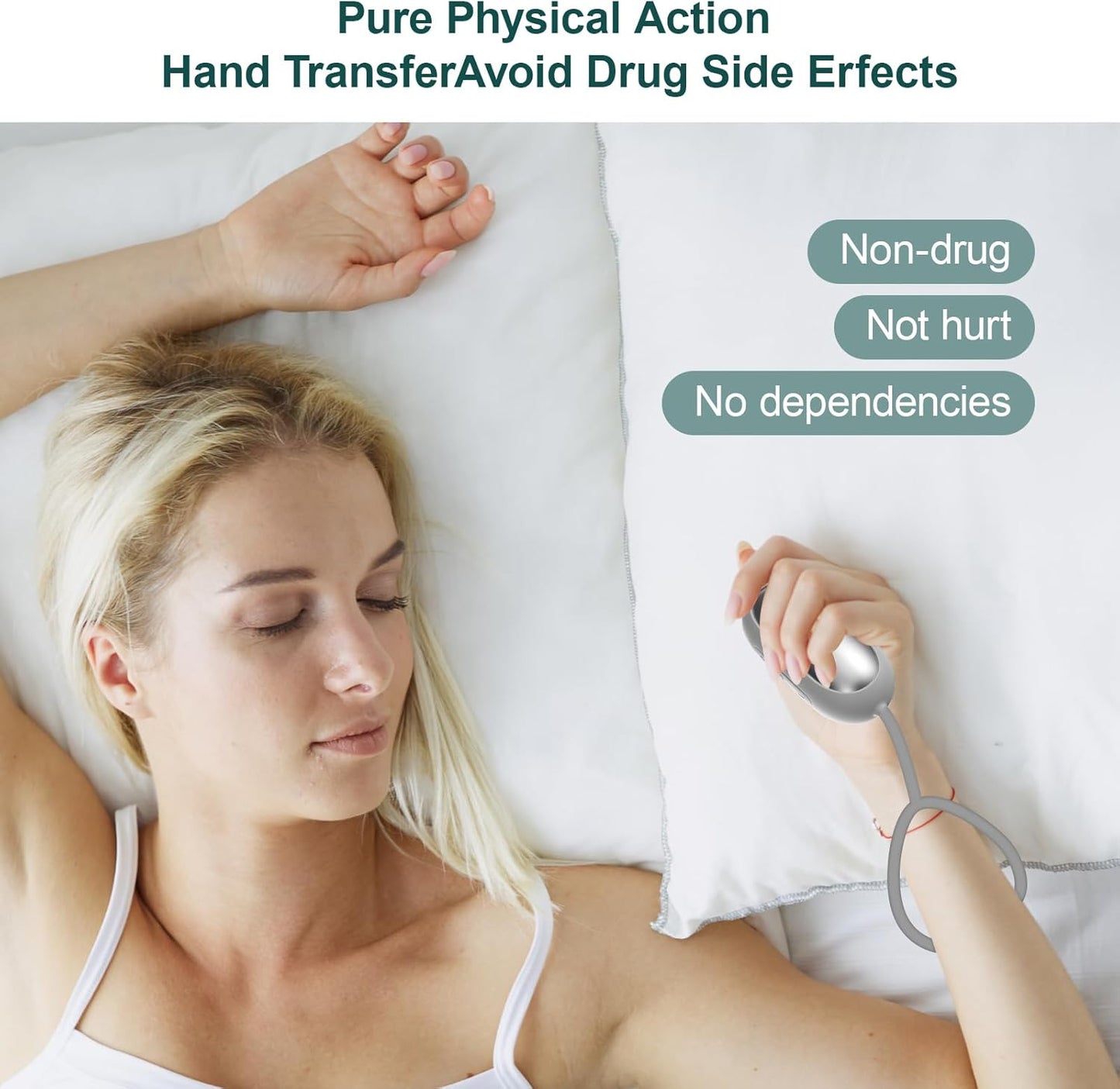 CalmPulse™ – Handheld Natural Sleep & Anxiety Companion