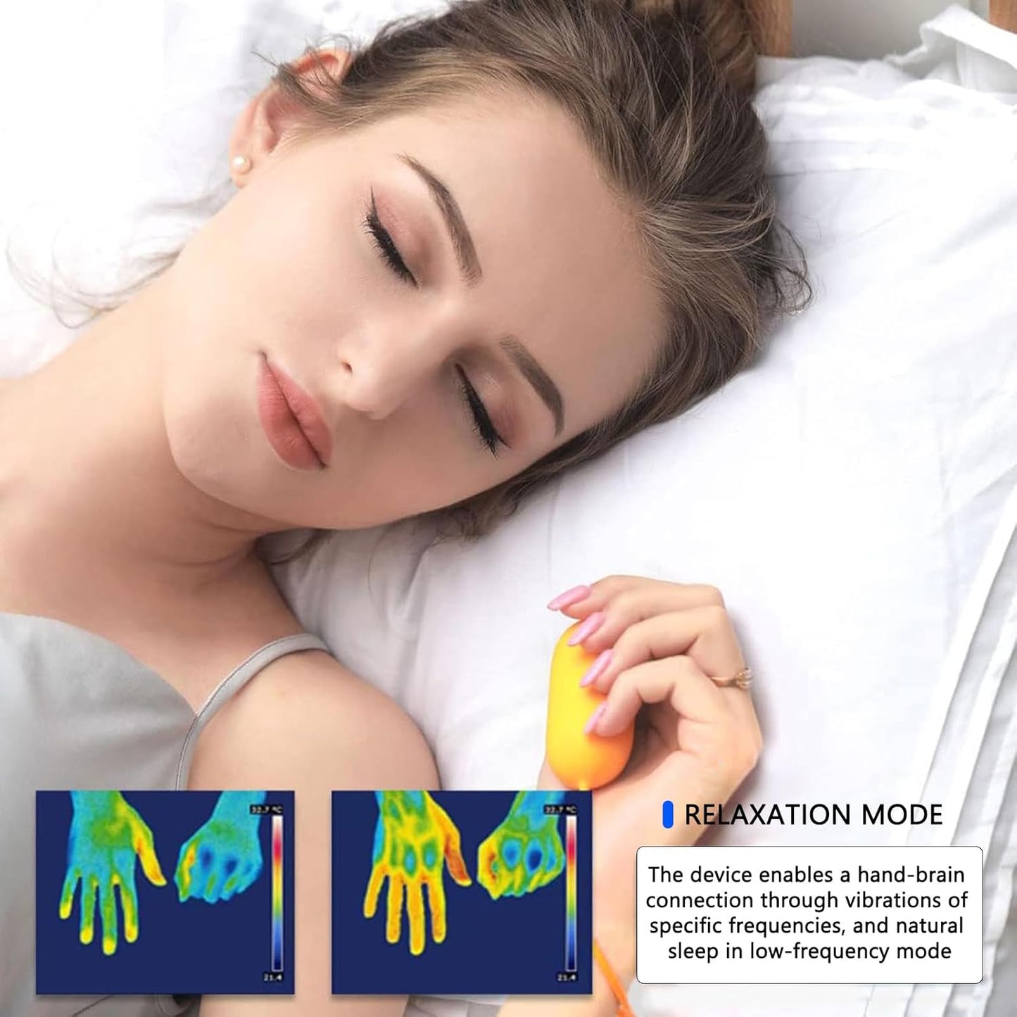 CalmPulse™ – Handheld Natural Sleep & Anxiety Companion