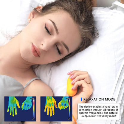 CalmPulse™ – Handheld Natural Sleep & Anxiety Companion