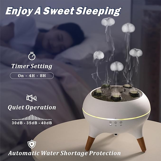 MistAura™ – Ultrasonic Cool Mist Humidifier for Air & Ambience