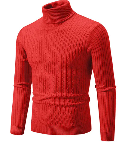High Collar Pullover Sweater