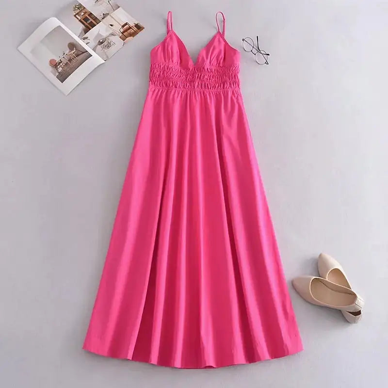 Green Cotton Dress