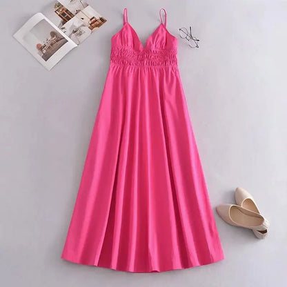 Green Cotton Dress