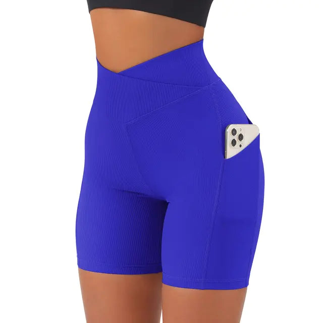 High Waist Yoga Shorts
