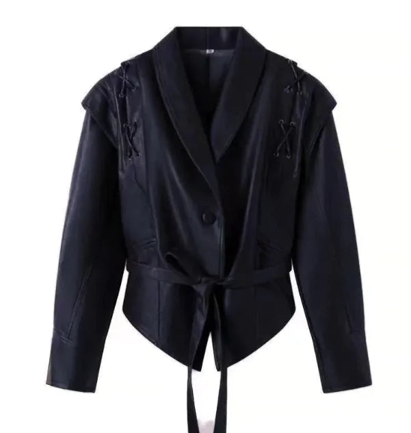 Leather Biker Jacket