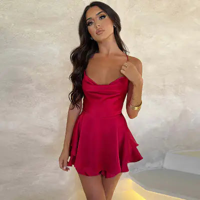 Rosa Satin Dress