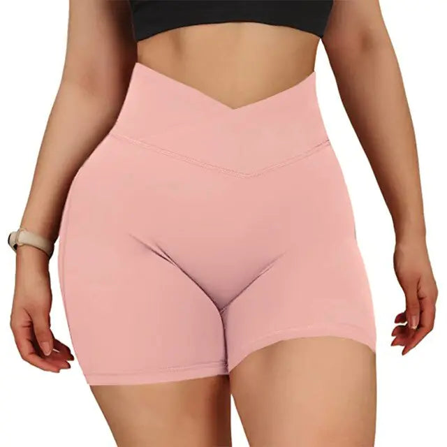 High Waist Yoga Shorts