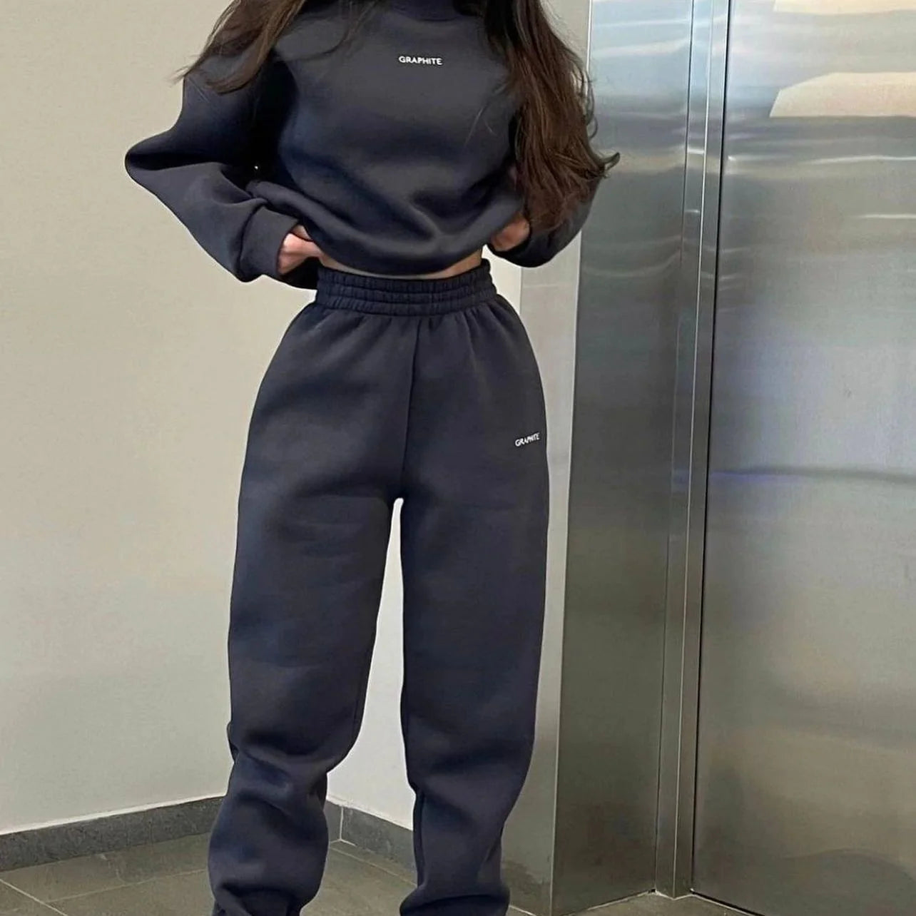 Graphite Two-Piece Suit