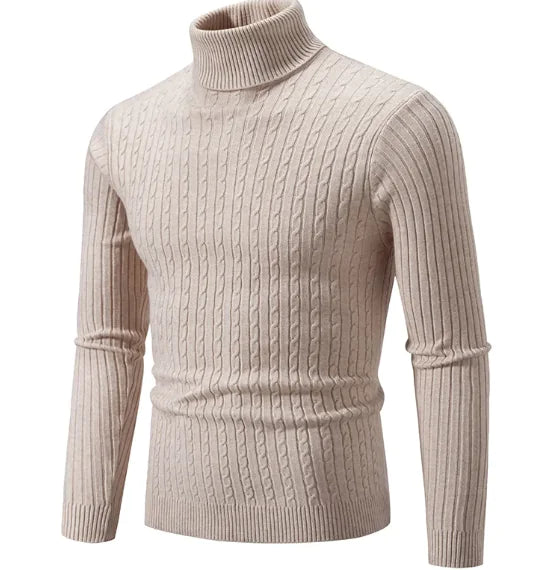 High Collar Pullover Sweater