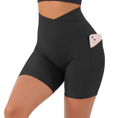 High Waist Yoga Shorts