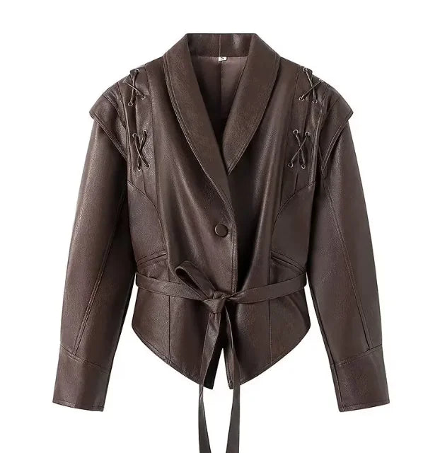 Leather Biker Jacket