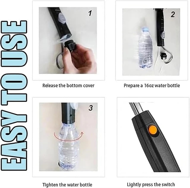 SunMist™ – UV-Blocking Umbrella with Cooling Spray & Fan