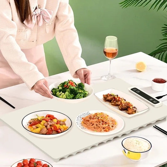 HeatNest™ –  Adjustable Heat Tray for Everyday Dining & Hosting