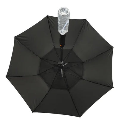 SunMist™ – UV-Blocking Umbrella with Cooling Spray & Fan