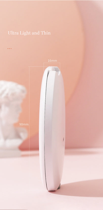 LumiGlow Mirror™ – Portable Cosmetic Mirror with Adjustable LED Light