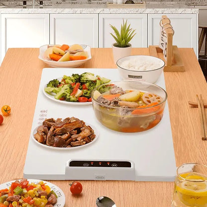 HeatNest™ –  Adjustable Heat Tray for Everyday Dining & Hosting