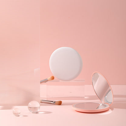 LumiGlow Mirror™ – Portable Cosmetic Mirror with Adjustable LED Light