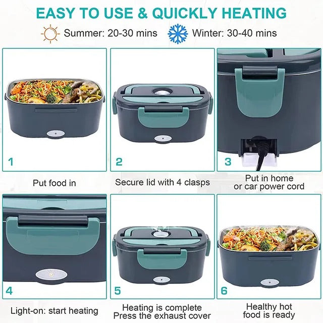 HeatBoxx™ – Smart Electric Lunchbox for Daily Use