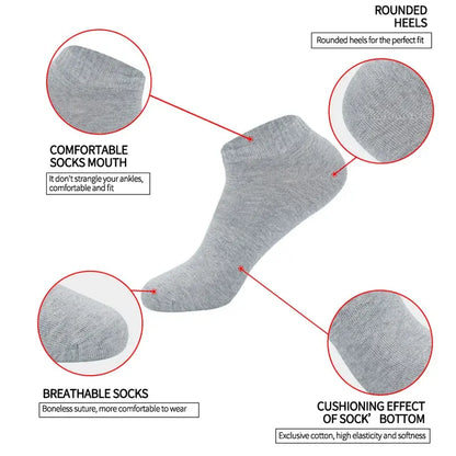 Lux Low Cut Cotton Socks