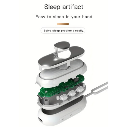 CalmPulse™ – Handheld Natural Sleep & Anxiety Companion