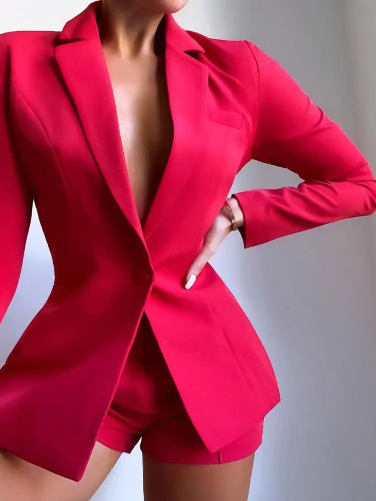 Shorts Suit Set